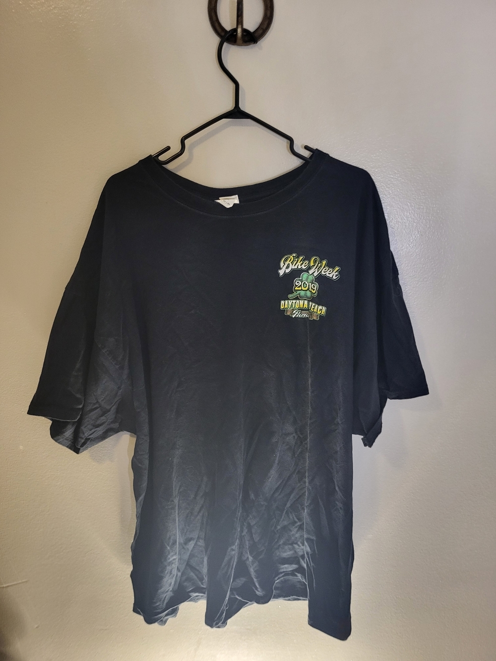 Black Bike Week 2019 Graphic Short Sleeve Tee